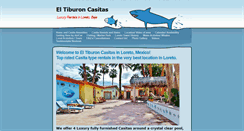 Desktop Screenshot of eltiburoncasitas.com